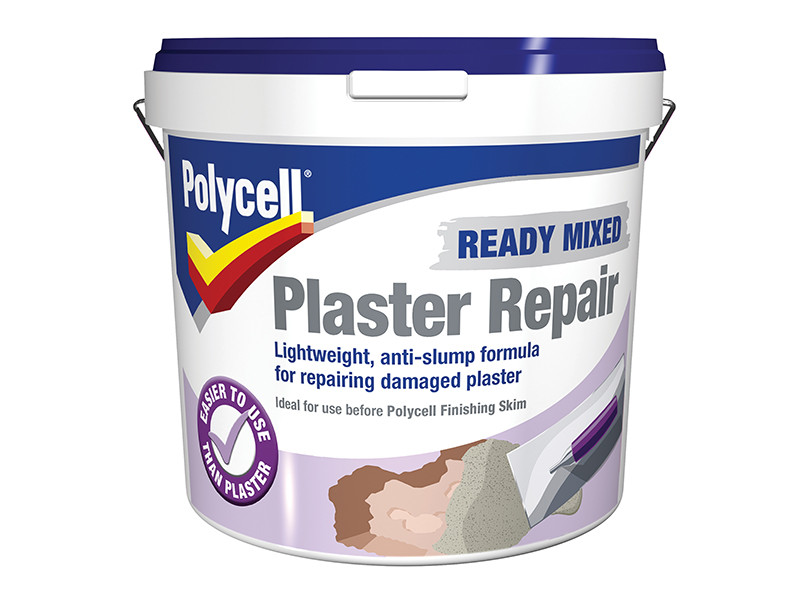 Polycell PLCPRPS25L Plaster Repair Polyfilla Ready Mixed 2.5 litre