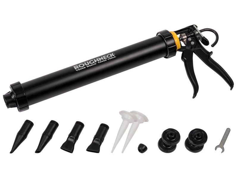 A Roughneck hand tool with a metal working end and an ergonomic handle, designed for general construction and maintenance tasks.