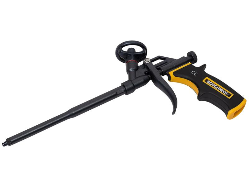 A Roughneck hand tool with a metal working end and an ergonomic handle, designed for general construction and maintenance tasks.