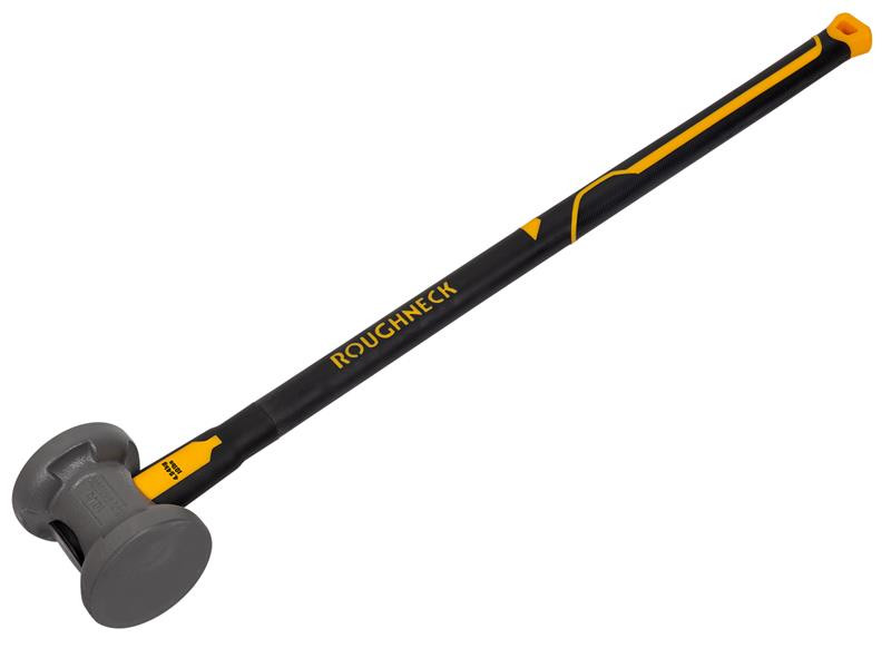 A Roughneck hand tool with a metal working end and an ergonomic handle, designed for general construction and maintenance tasks.