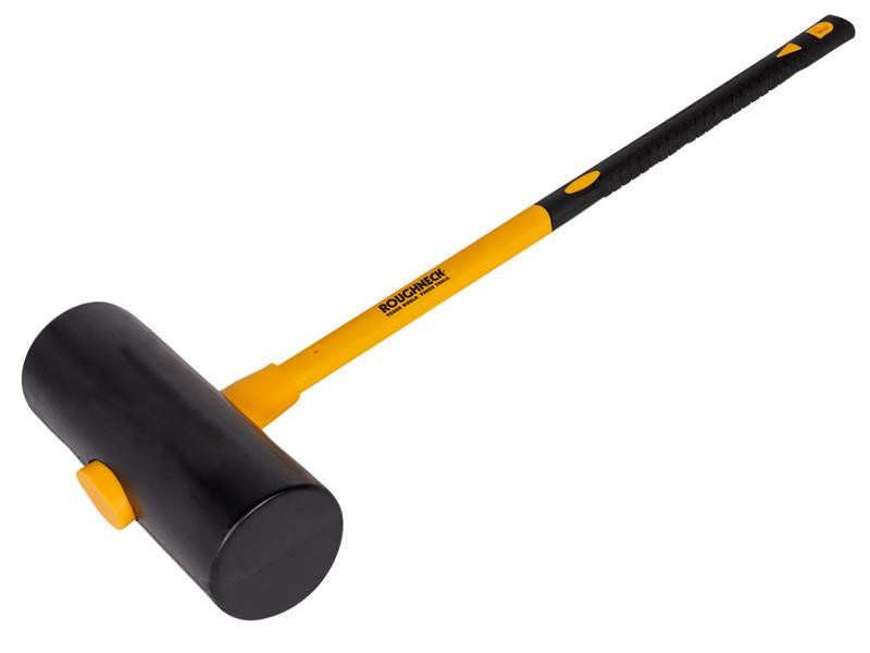 A Roughneck hand tool with a metal working end and an ergonomic handle, designed for general construction and maintenance tasks.