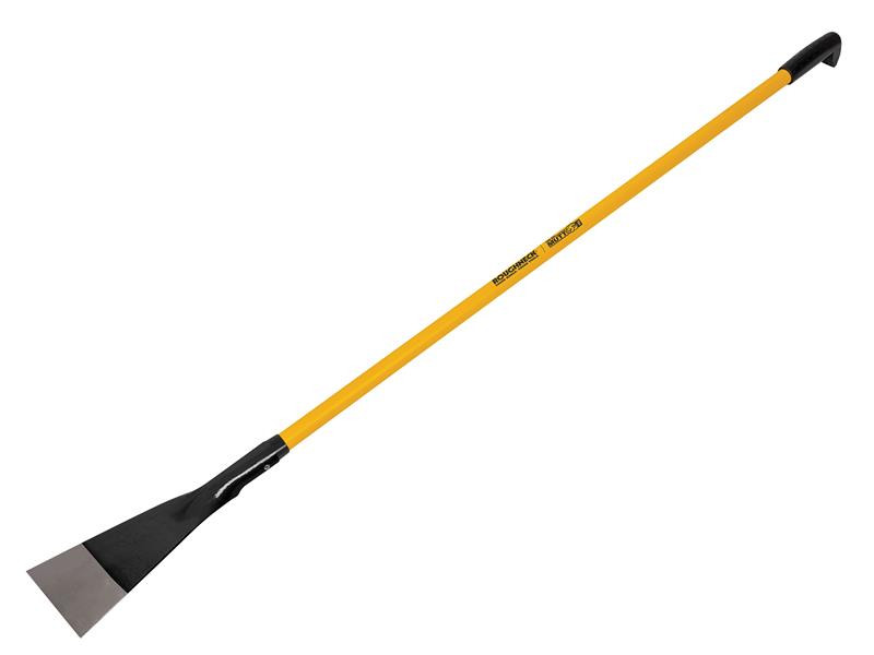 A Roughneck hand tool with a metal working end and an ergonomic handle, designed for general construction and maintenance tasks.