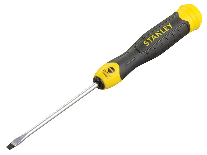 STANLEY STA064923 Cushion Grip Screwdrivers Parallel Tip 75mm