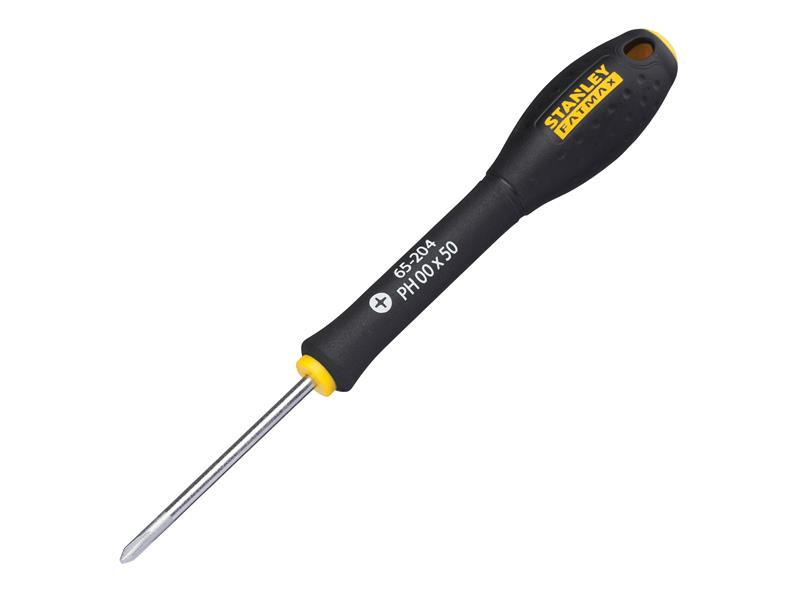 A Stanley Phillips screwdriver with a comfort-grip handle and a hardened steel tip, for general assembly and fastening work.