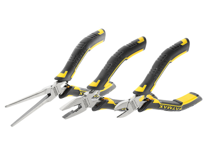 STANLEY STA080524 FatMax® Mini Pliers Set, 3 Piece