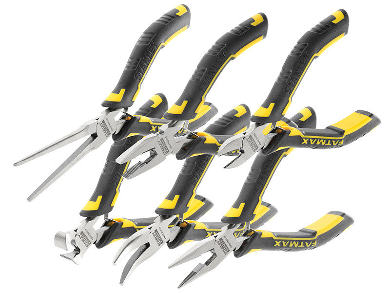 STANLEY STA080541 FatMax® Mini Pliers Set, 6 Piece