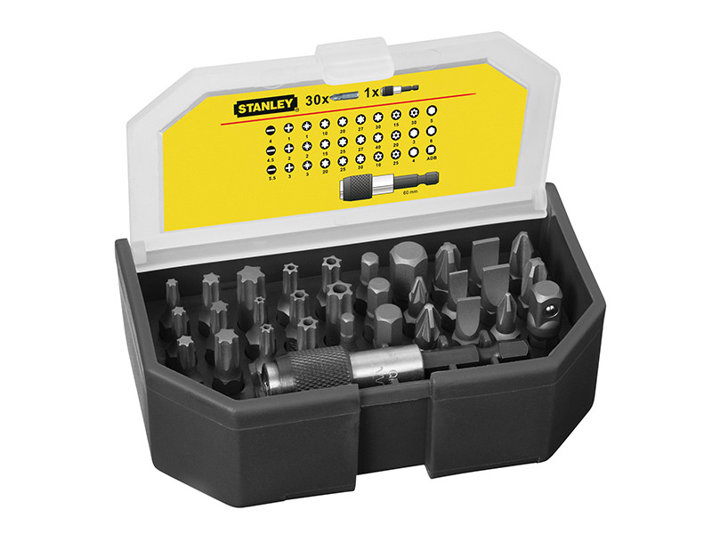 STANLEY STA113903 Bit Set & Holder, 31 Piece