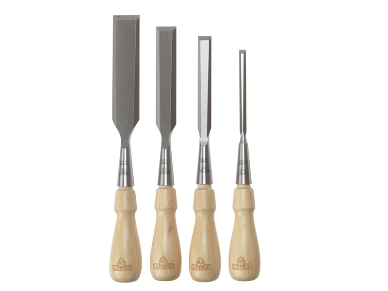 STANLEY STA116791 Sweetheart Socket Chisel Set, 4 Piece: 6 12 18 & 25mm