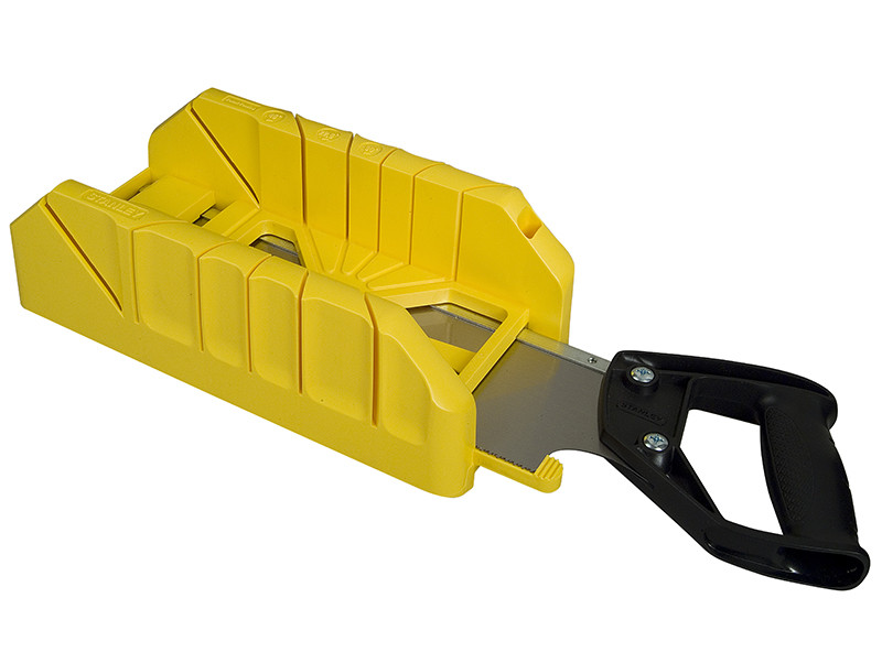 STANLEY STA119800 Saw Storage Mitre Box with Saw