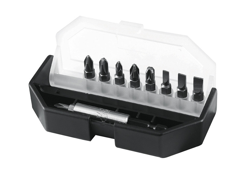 STANLEY STA168734 Slotted/Phillips/Pozidriv Insert Bit Set, 10 Piece