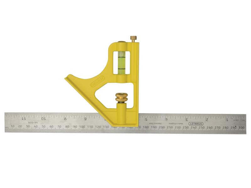 STANLEY STA246028 Die-Cast Combination Square 300mm (12in)