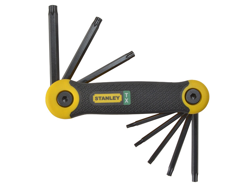STANLEY STA269266 TORX Key Folding Set of 8 (TX9-TX40)