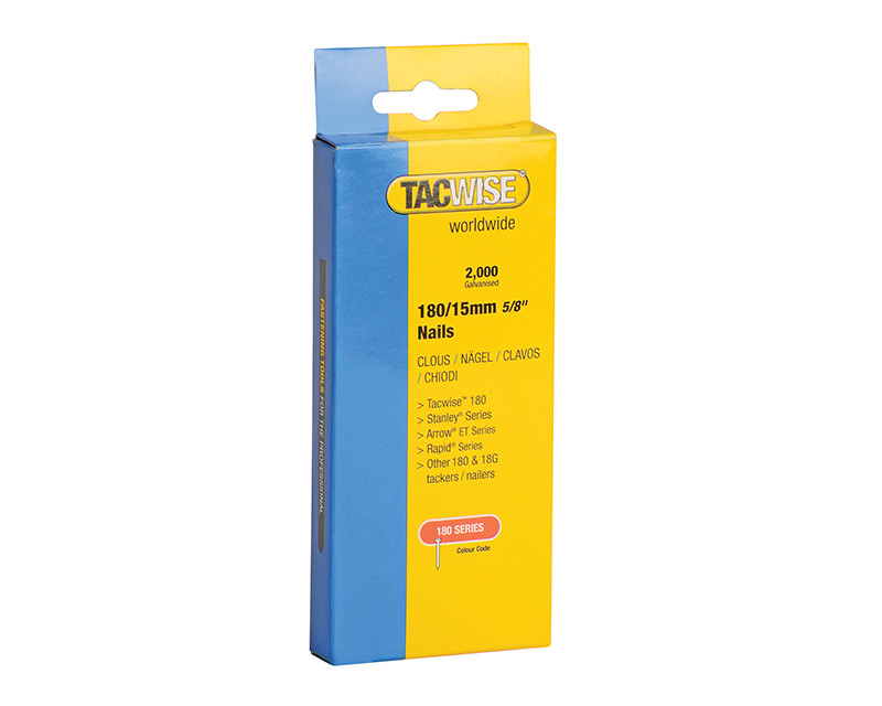 Tacwise TAC0359 180 18 Gauge Nails (Pack 2000)
