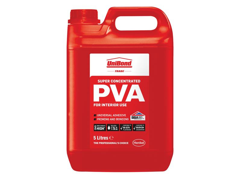 Unibond UNI1448672 Super PVA 5 litre