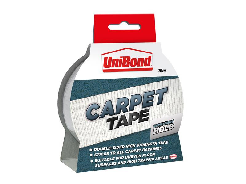 Unibond UNI1667748 Carpet Tape Permanent 50mm x 10m