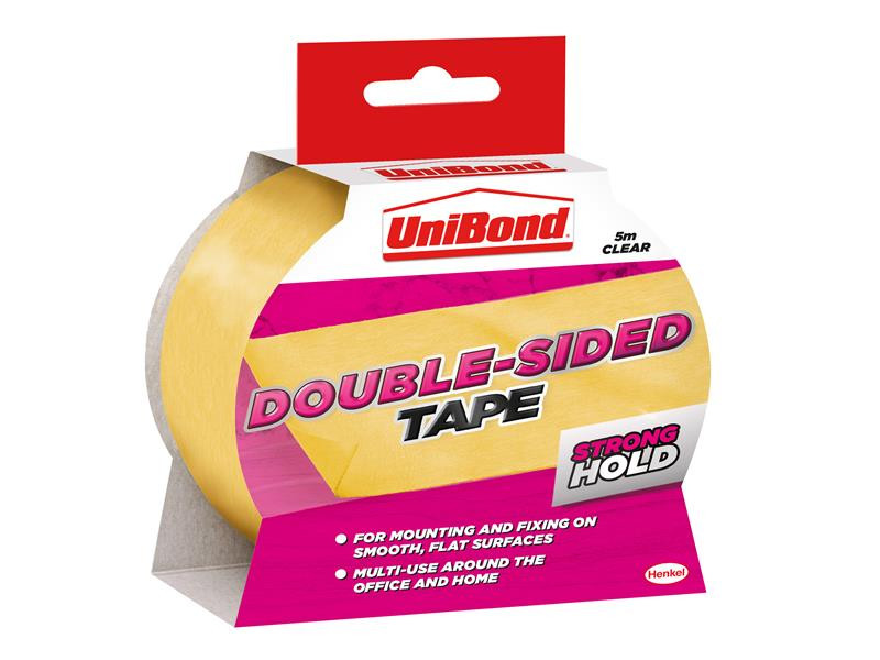 Unibond UNI1668253 Double-Sided Tape 38mm x 5m