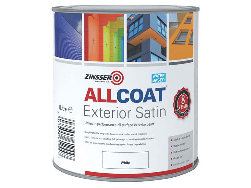 Zinsser ZINACEWH1L AllCoat® Exterior White