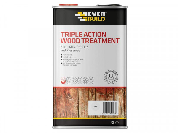 Everbuild EVBLJUN01 Triple Action Wood Treatments