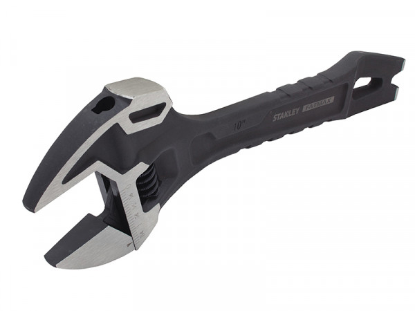 A Stanley spanner or wrench in chrome vanadium steel, for tightening and loosening nuts and bolts.