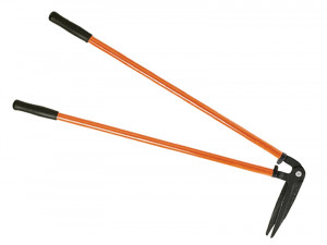 A Bahco hand tool with a metal working end and an ergonomic handle, designed for general construction and maintenance tasks.