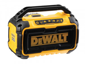 A yellow and black DEWALT 54V lithium-ion slide-pack battery, compatible with the DEWALT cordless tool range.