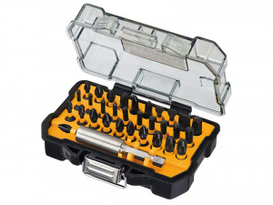 A steel screw with a threaded shaft and sharp point, for general-purpose fastening applications.