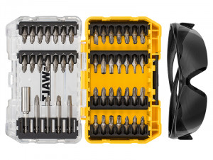 A steel screw with a threaded shaft and sharp point, for general-purpose fastening applications.