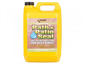 A 5 litre container of Everbuild construction adhesive or sealant, displayed against a white background.