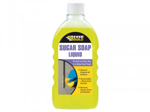 A 500ml container of Everbuild construction adhesive or sealant, displayed against a white background.