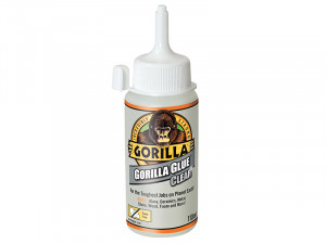 A 110ml container of Gorilla construction adhesive or sealant, displayed against a white background.