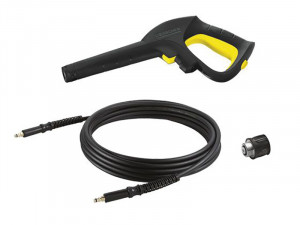 A hose or pipe fitting in metal or plastic, for connecting and sealing fluid lines in plumbing and site applications.