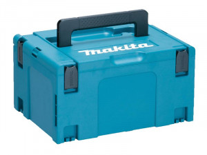 A teal and black Makita cordless power tool, with an ergonomic grip, designed for use on construction and maintenance tasks.