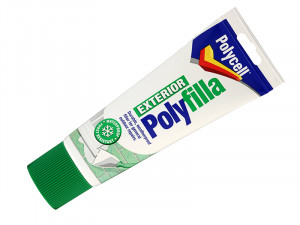 A 330g tub of ready-mixed filler with a smooth white consistency, for repairing cracks and holes in plaster, timber, and masonry.