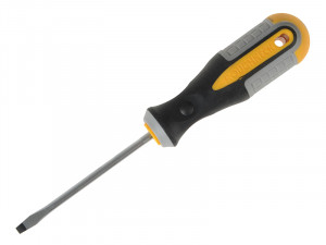 A Roughneck multi-tip screwdriver with a comfort-grip handle and a hardened steel tip, for general assembly and fastening work.