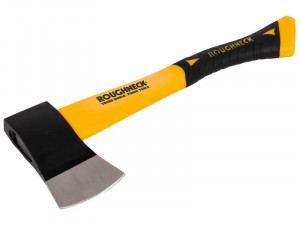 A Roughneck hand tool with a metal working end and an ergonomic handle, designed for general construction and maintenance tasks.