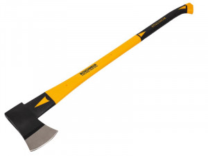 A Roughneck hand tool with a metal working end and an ergonomic handle, designed for general construction and maintenance tasks.