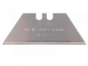 A retractable utility knife with a rubberised or plastic body, a locking mechanism, and replaceable snap-off blade segments.