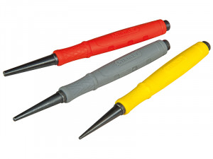 A steel wire nail with a flat head and a smooth shank, for general-purpose timber fastening.
