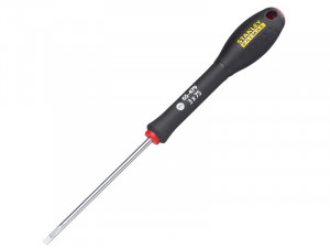 A Stanley multi-tip screwdriver with a comfort-grip handle and a hardened steel tip, for general assembly and fastening work.