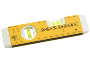 A Stabila measuring instrument with a clear display and easy-to-read scale, for accurate site measurement and inspection.