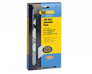 A steel wire nail with a flat head and a smooth shank, for general-purpose timber fastening.