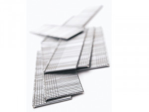 A steel wire nail with a flat head and a smooth shank, for general-purpose timber fastening.