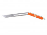 A Bahco sliding bevel gauge with a stainless steel blade and an orange handle, used for marking and measuring angles in woodworking and carpentry.