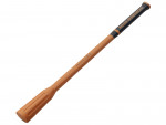A brown nylon-reinforced stick with a ribbed, tapered end and a black grip handle, labeled NYLON REINFORCED near the top.