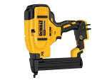 A yellow and black DEWALT cordless power tool, 18V, with an ergonomic grip, designed for use on construction and maintenance tasks.