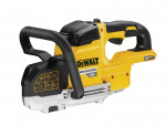 A yellow and black DEWALT cordless power tool, 54V, with an ergonomic grip, designed for use on construction and maintenance tasks.