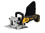 A yellow and black DEWALT cordless power tool, 18V, with an ergonomic grip, designed for use on construction and maintenance tasks.