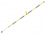 A yellow and black DEWALT cordless power tool, with an ergonomic grip, designed for use on construction and maintenance tasks.