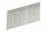 A galvanised wire nail with a flat head and a smooth shank, for general-purpose timber fastening.