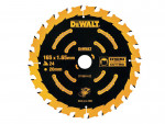 A yellow and black DEWALT cordless circular saw with a motor, an adjustable bevel plate, and a blade guard, for ripping and cross-cutting timber.